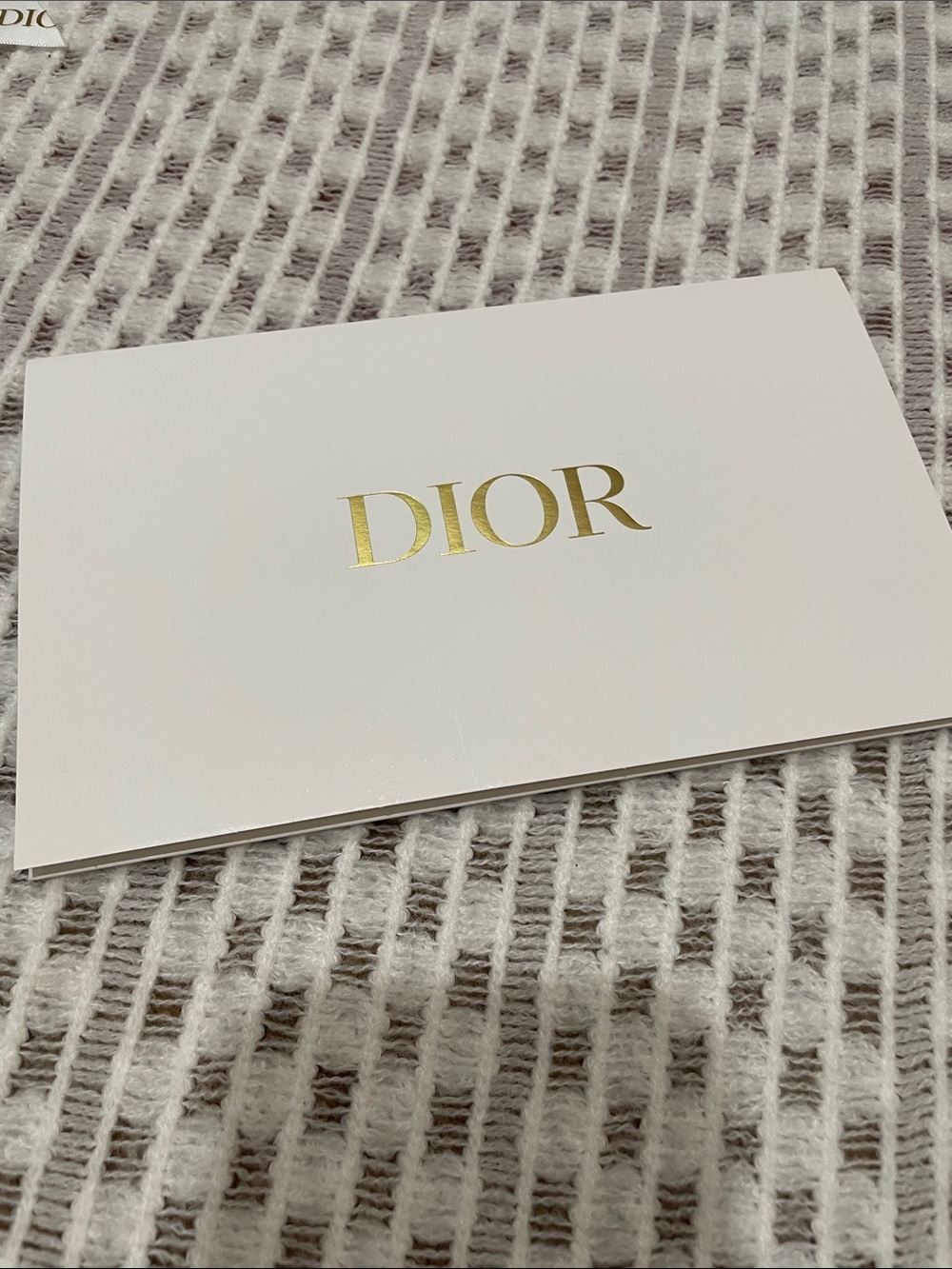 Dior Gold Star Charm Ornament with Gift Bag & Card NWOT - Picture 5 of 10